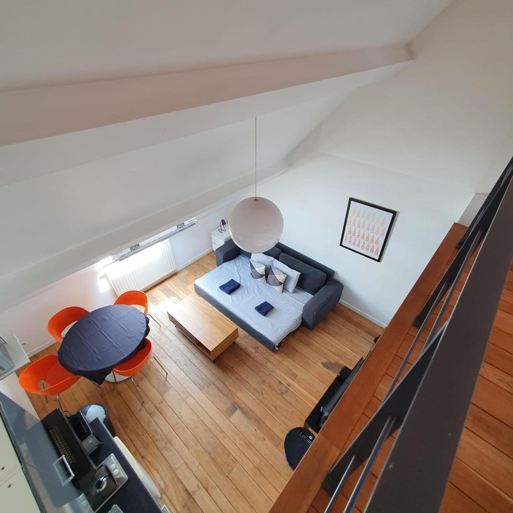 Penthouse Duplex Cosy 2 Chambres Au Coeur De Bruxelles Exteriör bild